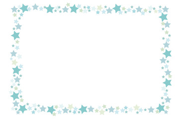 Rahmen aus Sternen