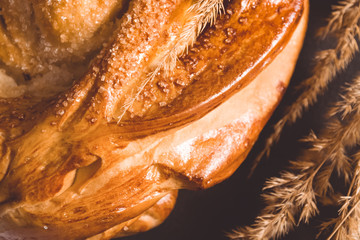  Homemade baking. Fresh bakery. Buns. Bread.