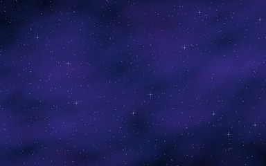 Colorful and beautiful space background. Outer space. Starry outer space texture. 3D illustration