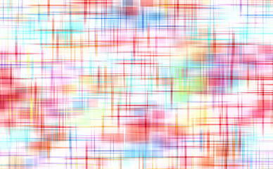 Multicolored striped and checkered defocused pattern wallpaper.
