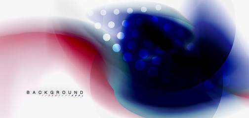 Mixing liquid color flow abstract background. Trendy abstract layout template for business or technology presentation, internet poster or web brochure cover, wallpaper