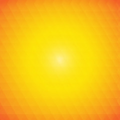 Vector : Abstract squares on orange yellow background