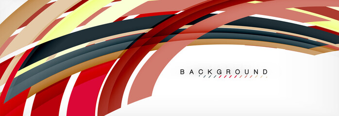 Minimal line design abstract background