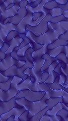 Fototapeta na wymiar Graphic illustration - liquid pattern blue color. Modern abstract background. Design wallpaper. 3D illustration