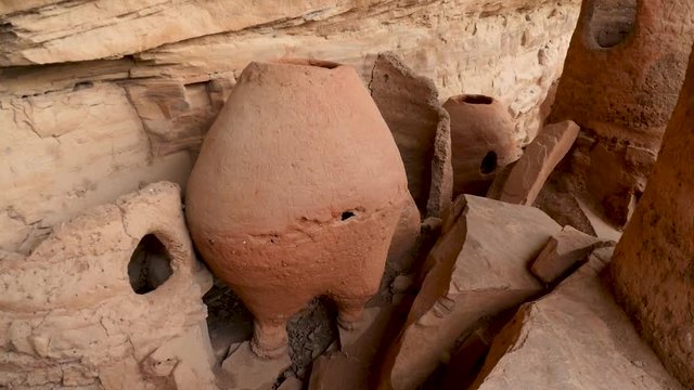 Grotte aux greniers de Nagou - Tandjouare - Togo - Nok