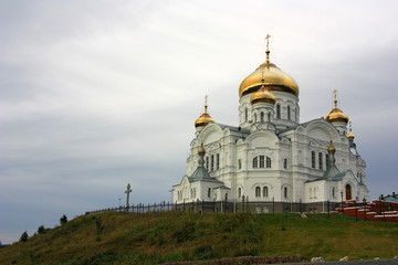 Fototapeta na wymiar Ancient orthodox Christian temple