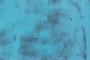 Abstract texture of blue concrete wall background