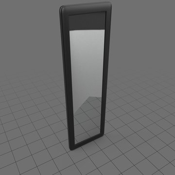Wall mounted mirror