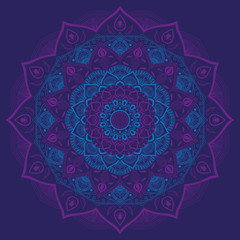 Double Color Mandala