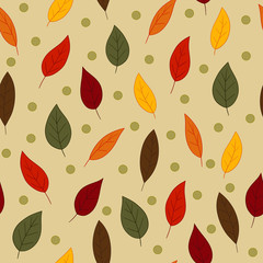 Seamless Leaf Pattern