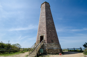 Old Cape Henry Lighthouse near Virginia Beach Virginia