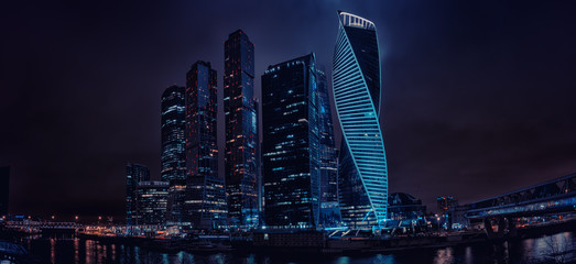 City, Moscow - Powered by Adobe