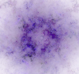 Colorful purple marble texture on white background. Fantasy fractal texture. Digital art. 3D rendering. Computer generated image.