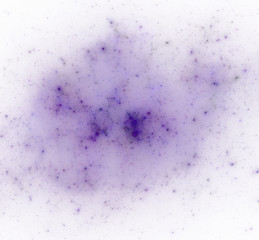 Colorful purple marble texture on white background. Fantasy fractal texture. Digital art. 3D rendering. Computer generated image.