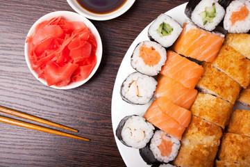 Japanese sushi traditional japanese food