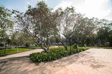 Royal Independence Gardens in Siem Reap, Cambodia