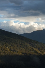 Vertical image of beautiful landscapes