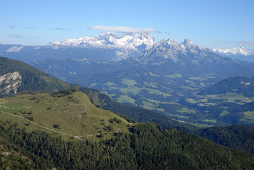 Landschaft in Salzburg, Abtenau und Dachstein