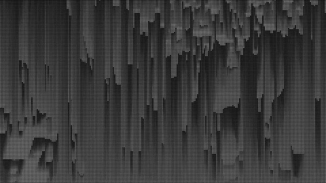 4K Abstract Glitch Technology Background. Seamless Loop.