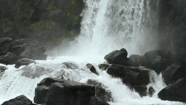 Althing Wasserfall Island