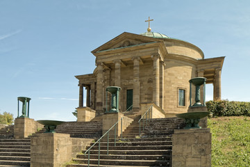 Stuttgart, Germany - Grave chapel on the W&uuml;rttemberg.