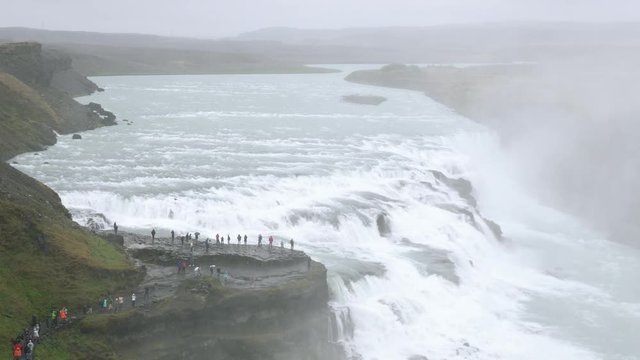 Gullfoss Wasserfall Island