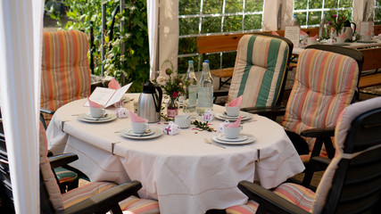 Table Setting Food Celebration Party Concept