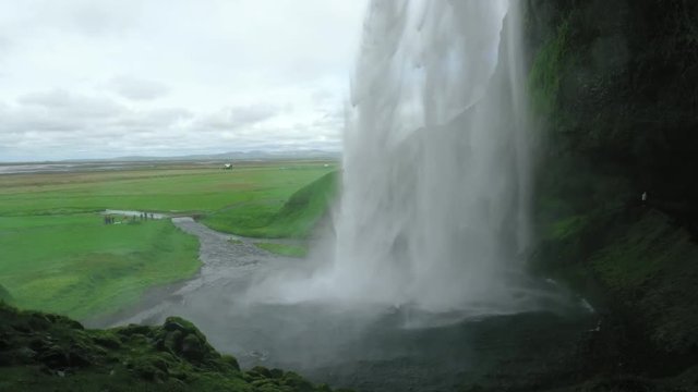 Seljalandsfoss - Wasserfall Island