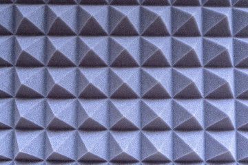 texture. foam rubber for noise suppression