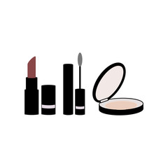 Cosmetics  icon. Beauty and make up. Cosmetics products.