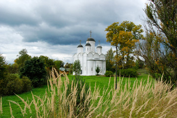The Archangel Michael church in Mikulino, Russia