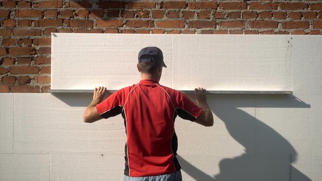  Styrofoam, Polystyrene Insulation Of Facade

