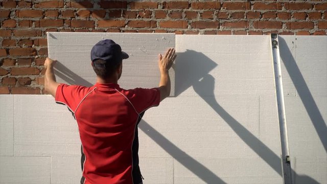  Styrofoam, Polystyrene Insulation Of Facade
