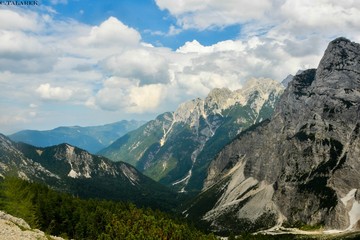 Fototapeta na wymiar Julische Alpen