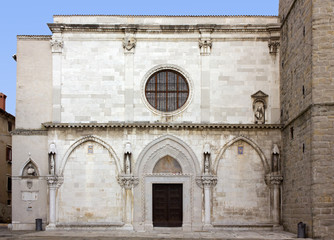 Fototapeta na wymiar Assunta Cathedral in Koper, Slovenia