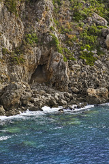 Ionian Sea near Palaiokastritsa. Greece