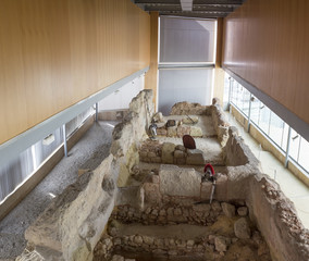 Punic Wall Interpretation Center, Cartagena, Spain