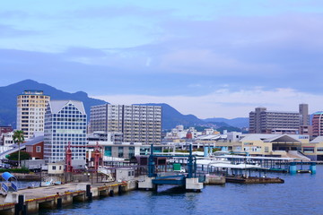 Obraz premium [長崎県]佐世保港