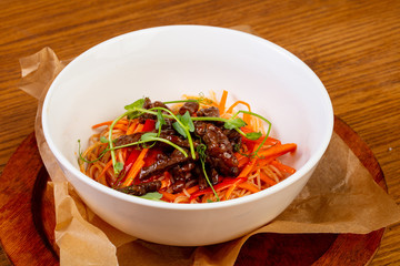 Pasta with beef