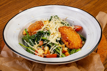 Traditional Caesar salad