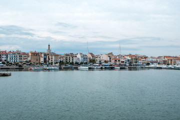 View of Cambrils from the Port, Costa Dorada, Spain