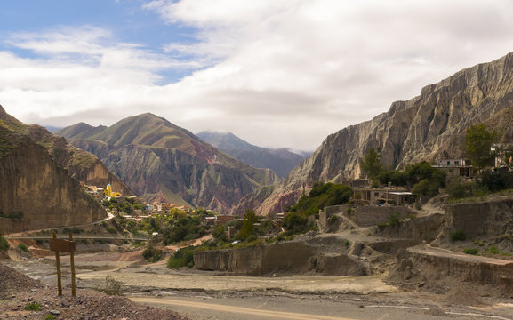 Entrance to the ancient town of Iruya, province of Salta, Argentina