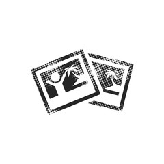 Halftone Icon - Picture file format