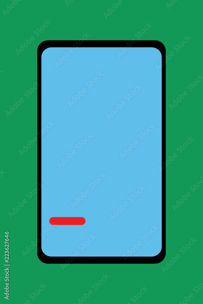 Poster flat design business vector illustration empty copy space for ad website promotion esp isolated bann