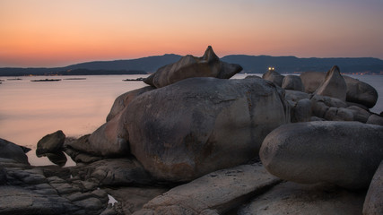 Landscape of the Island of Arousa in Galicia, Spain © jesus