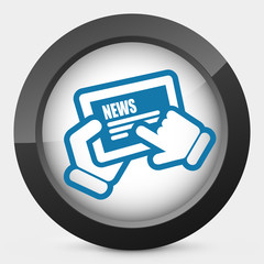 News tablet icon