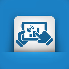 Tablet connection icon