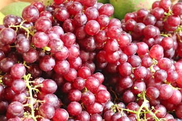 Grape fruit on street food