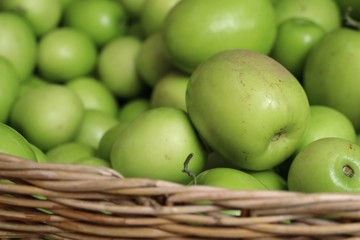 Green jujube on street food