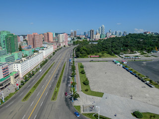 Obraz premium Vue sur pyong yang